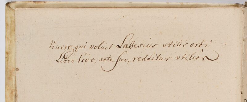 Historia Orbis Terrarum Geographica Et Civilis : De variis Negociis Nostri potissimum & Superioris Seculi, aliisve rebus selectioribus - dewiza proweniencyjna: Viuere qui voluit Labesius vtilis orbi // Libro hoc, ante suo, redditur vtilior